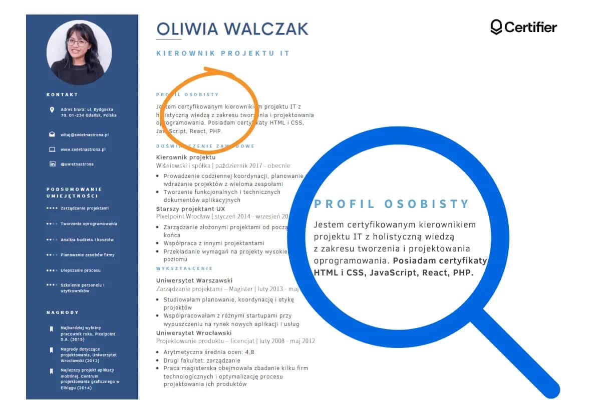 CV: Kwalifikacje zawodowe. Co wpisać, by rekruter Cię wybrał?